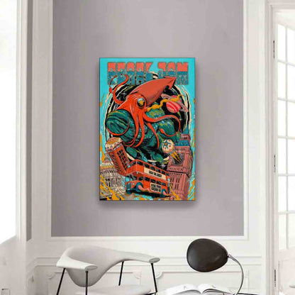 Pearl Jam London Poster -Canvas Music Lovers Wall decor Éditions Traditions & Modernité Inc. 2436-004