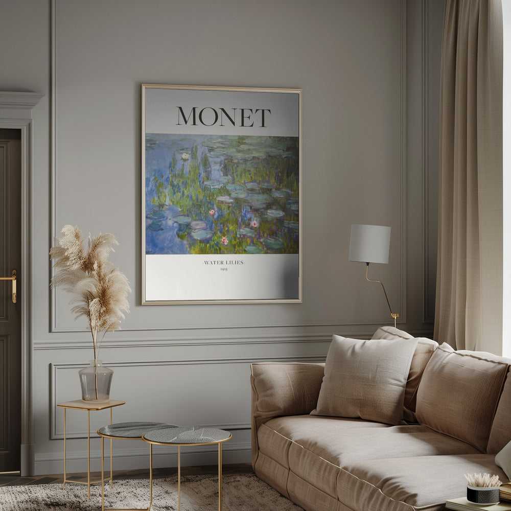 Water Lilies 1915 Monet canvas Éditions Traditions & Modernité Inc. 2466447-2436