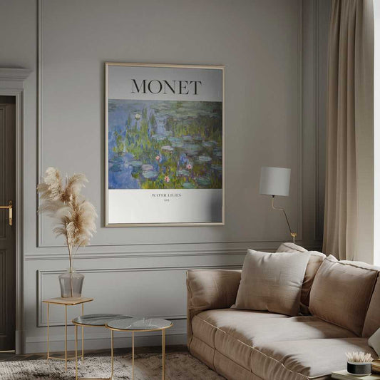 Water Lilies 1915 Monet canvas Éditions Traditions & Modernité Inc. 2466447-2436