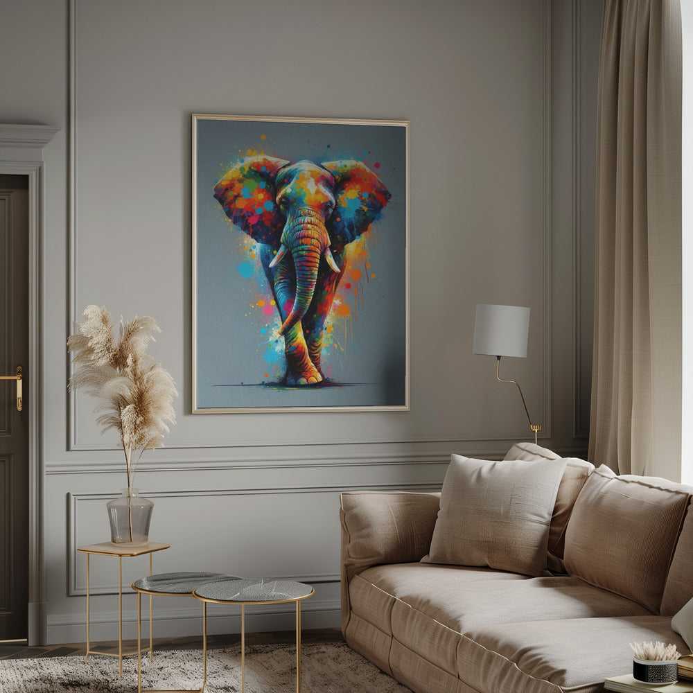 Wall art The Elephant canvas Éditions Traditions & Modernité Inc. 2720576-2436