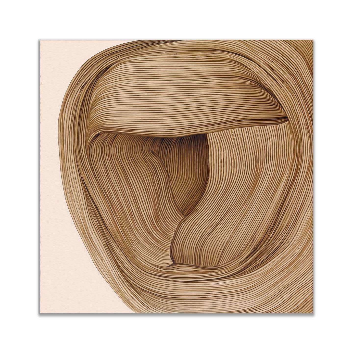 Line Drawing Fine Art Canvas