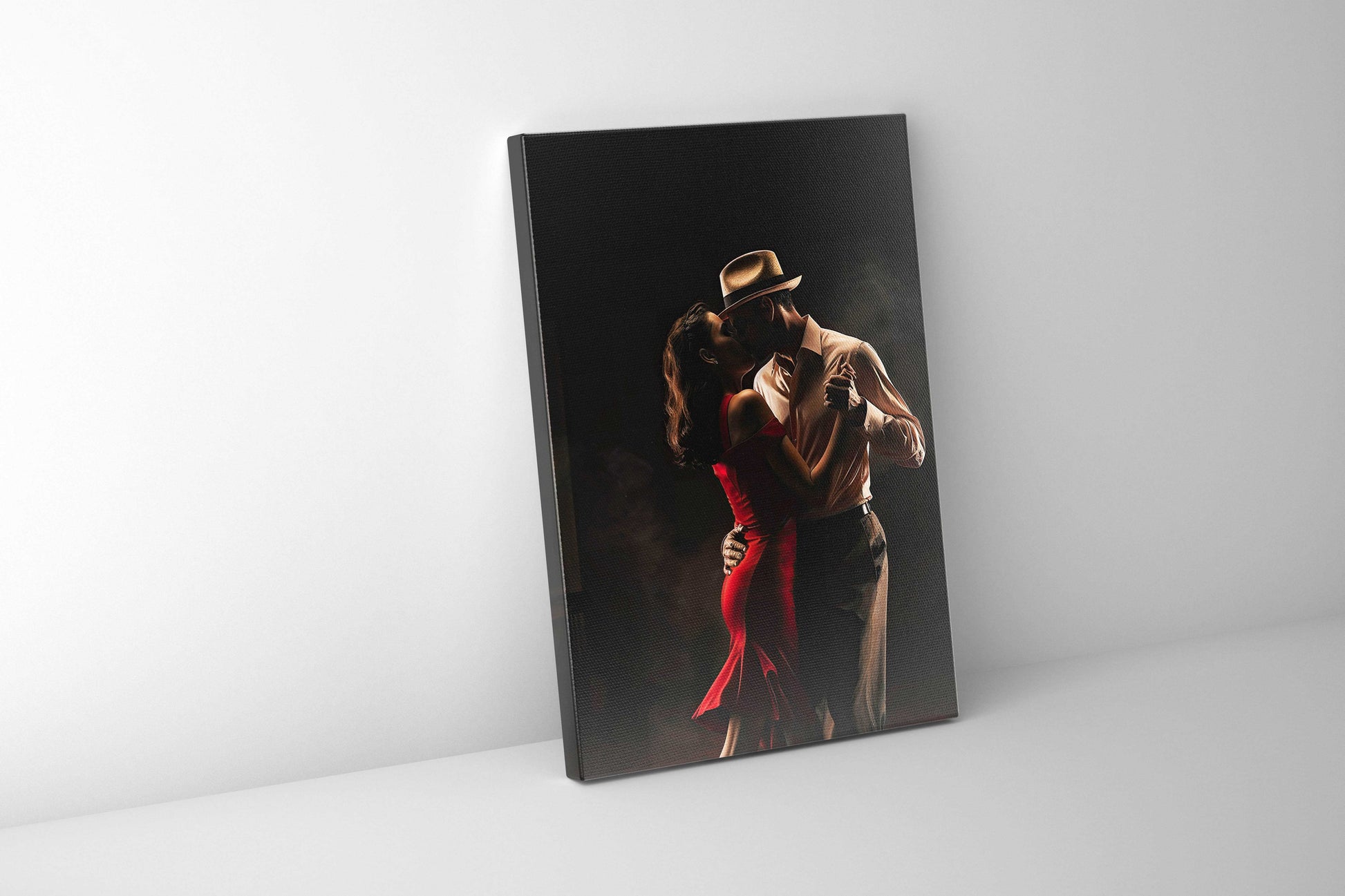 Wall Art- Tango Dance -Canvas Printed-Modern art Wall decor Éditions Traditions & Modernité Inc. 4836-196