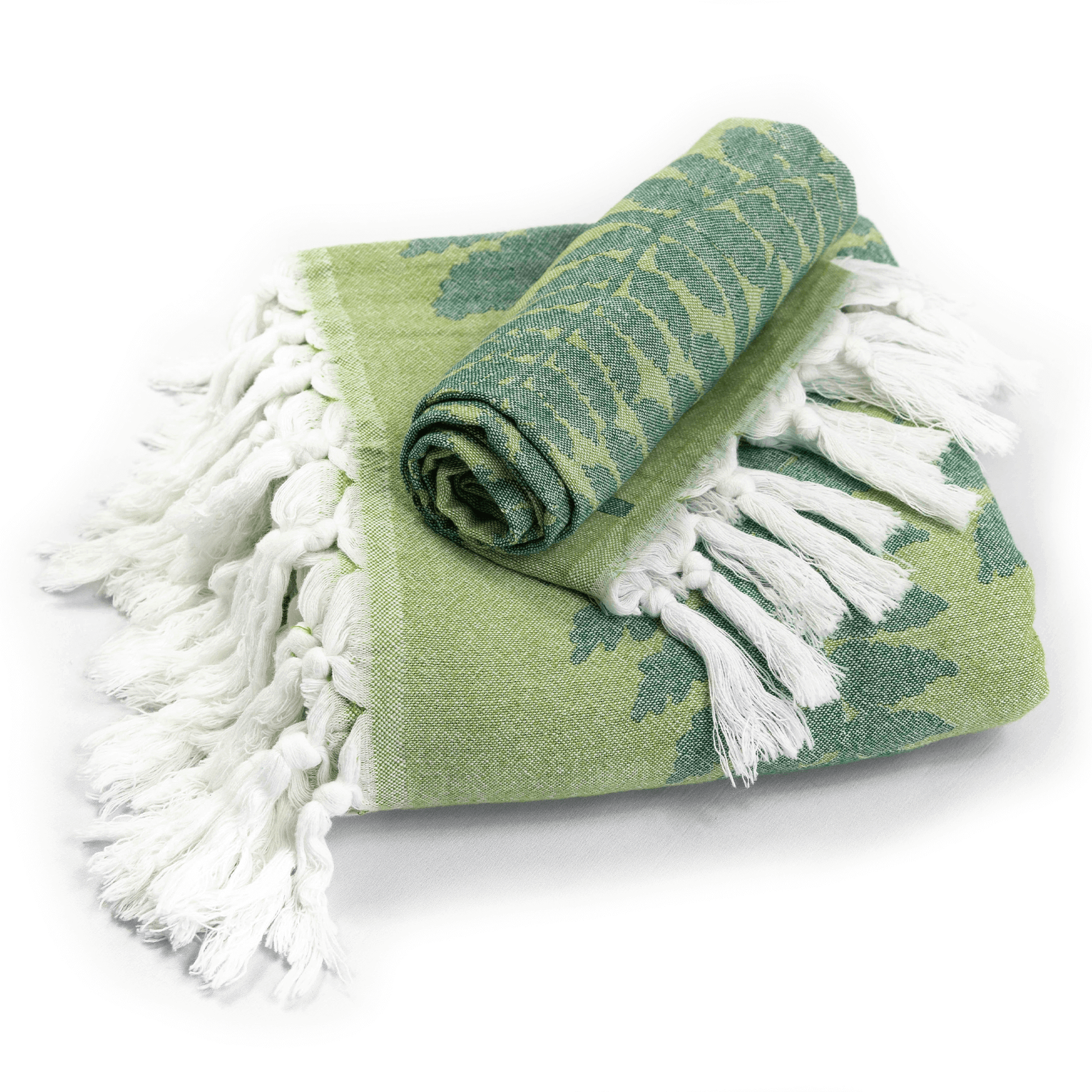 Turkish Towels Canada | Set in Fern Green