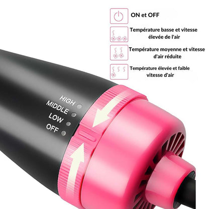 AirGlam ™ - Sèche cheveux Brosse Beauté et santé Éditions Traditions & Modernité Inc. CJJJJTYS03971-Hair curler-AU
