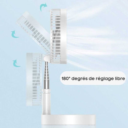 FoldAir - Ventilateur portable rétractable sans fil Gadget Éditions Traditions & Modernité Inc. CJJT149769604DW