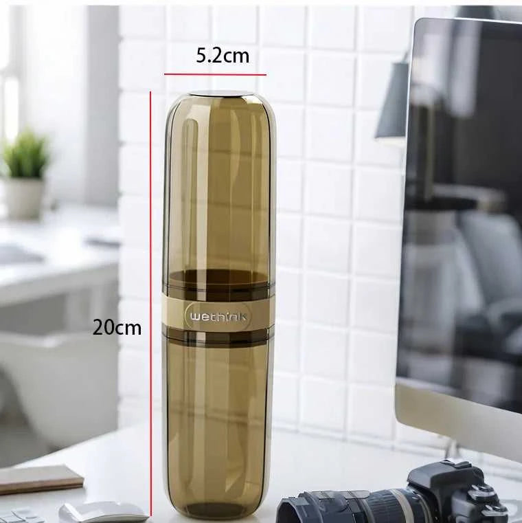 Portable Toothpaste Toothbrush Protect Holder Case Travel Camping Storage Box Protect Toothbrush Toothpaste from Dirt and Damage Éditions Traditions & Modernité Inc. 185980085;20260611;17811935786ue6g