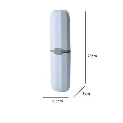 Portable Toothpaste Toothbrush Protect Holder Case Travel Camping Storage Box Protect Toothbrush Toothpaste from Dirt and Damage Éditions Traditions & Modernité Inc. 185980085;20260611;17811935786ue6g