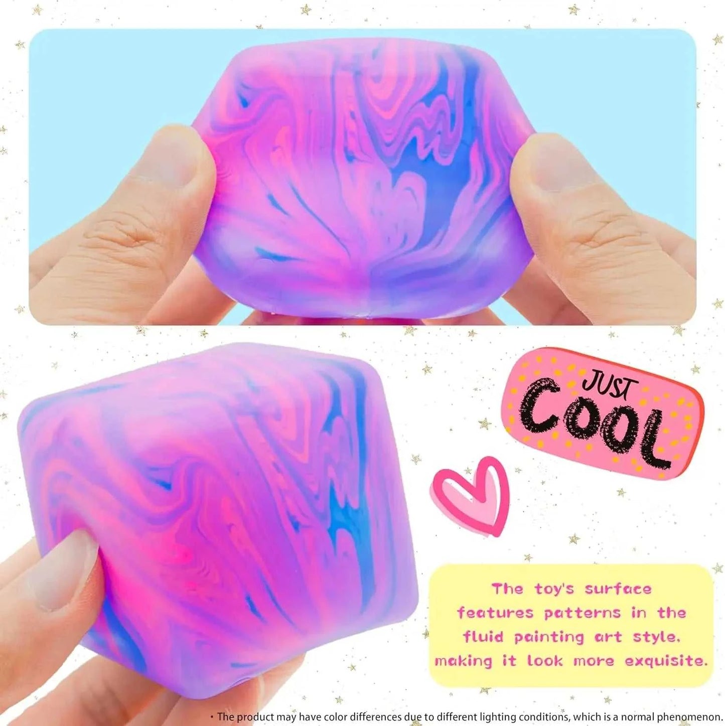 Needoh Soft and Glutinous Sensory Stress-relief Toy Cube Filled with Gel Stretchable Ball Soft Ice blind box Slow Rebound Éditions Traditions & Modernité Inc. 186082165;20260613;1781385866ZGj86