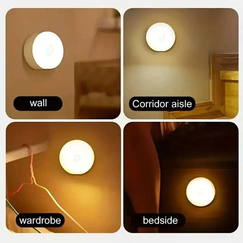 1pc Motion Sensor Night Light - Wireless LED Detector Lamp for Bedroom, Staircase, Closet, and Room Decor- Éditions Traditions & Modernité Inc. 185980684;20260611;1781193657nfLoL