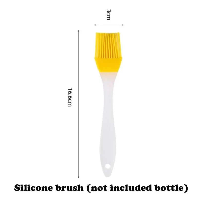 200/300/500ml Oil Spray Bottle BBQ Cooking Olive Oil Sprayer Plastic Baking Oil Spray Empty Bottle Vinegar Bottle Or Oil brush Éditions Traditions & Modernité Inc. 185980650;20260611;1781193656phbKP