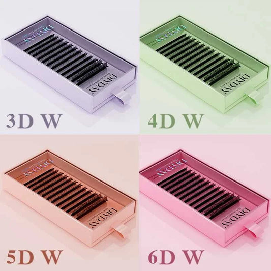 DIYDAY W Shape Eyelashes Extensions W Shaped Bloom 3d 4d 5d 6d 7d 8d Eye Lashes Natural Soft Premade Fan Lash Extensions Éditions Traditions & Modernité Inc. 185980201;20260611;1781193586xeVsM