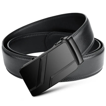 Men's High-Quality Belt 110cm 120cm 130cm Luxury Belt, Black Men's Automatic Buckle Jeans Men's Belt Suit Belt Éditions Traditions & Modernité Inc. 186728099;20260629;17826912917fgxc