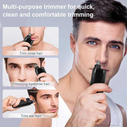 Nose Hair Trimmer Rechargeable Electric Nose Hair Remover Men Eyebrow Hair Shaving Razor Mini Pocket Portable Nose Hair Clipper Éditions Traditions & Modernité Inc. 185979929;20260611;1781193487Zadfc