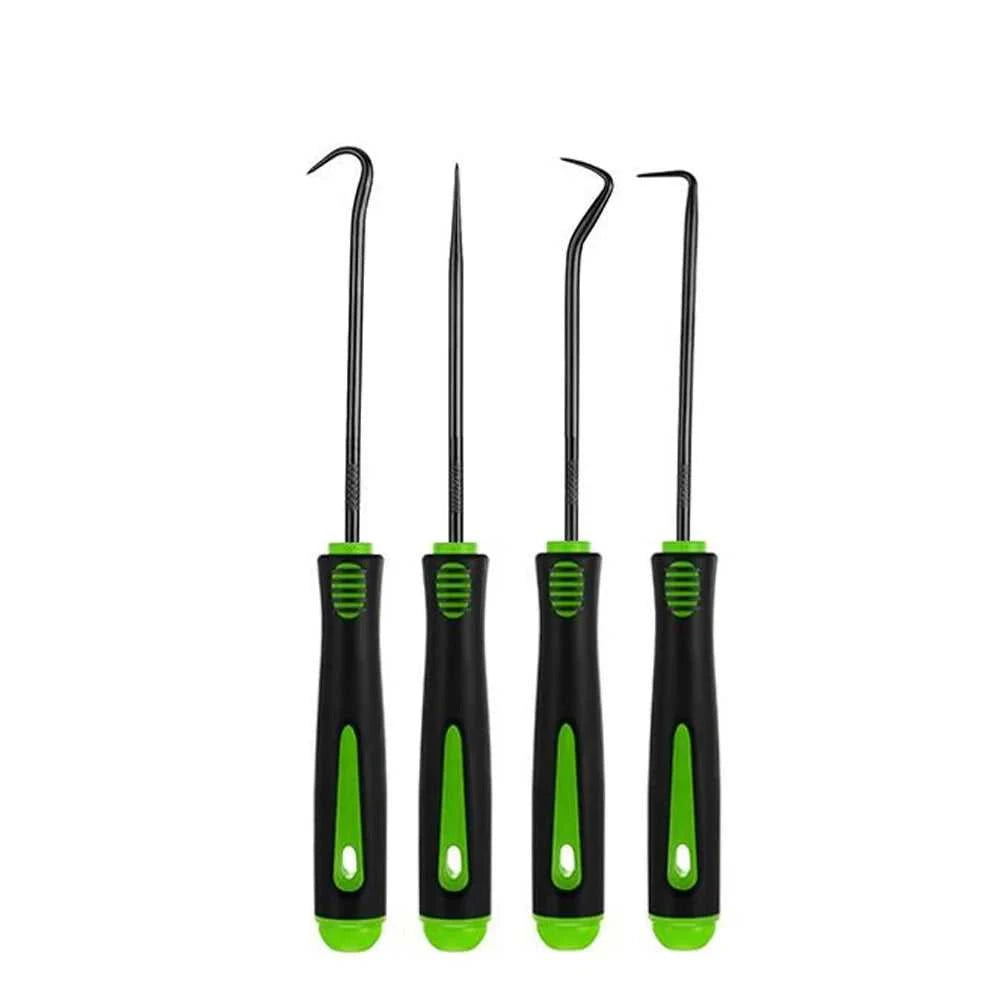 10/4Pcs Precision Pick and Hook Set, Car Auto Oil Seal/O-Ring Seal Gasket Pick Mini Precision Hooks Professional Puller Remover