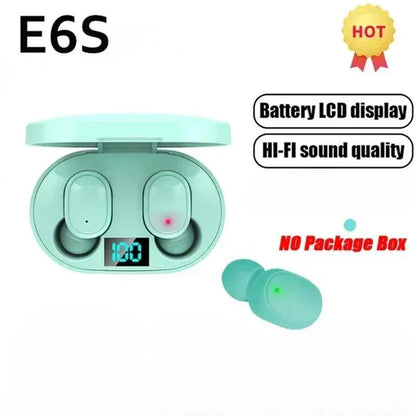 E6S Wireless Bluetooth Earphones TWS Bluetooth Headset Wireless Earbuds Noise Cancelling Earphones with Microphone Headphones Éditions Traditions & Modernité Inc. 185979212;20260611;1781192892G3tah