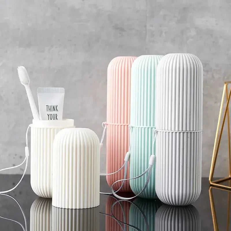 Portable Toothpaste Toothbrush Protect Holder Case Travel Camping Storage Box Protect Toothbrush Toothpaste from Dirt and Damage Éditions Traditions & Modernité Inc. 185980085;20260611;17811935786ue6g
