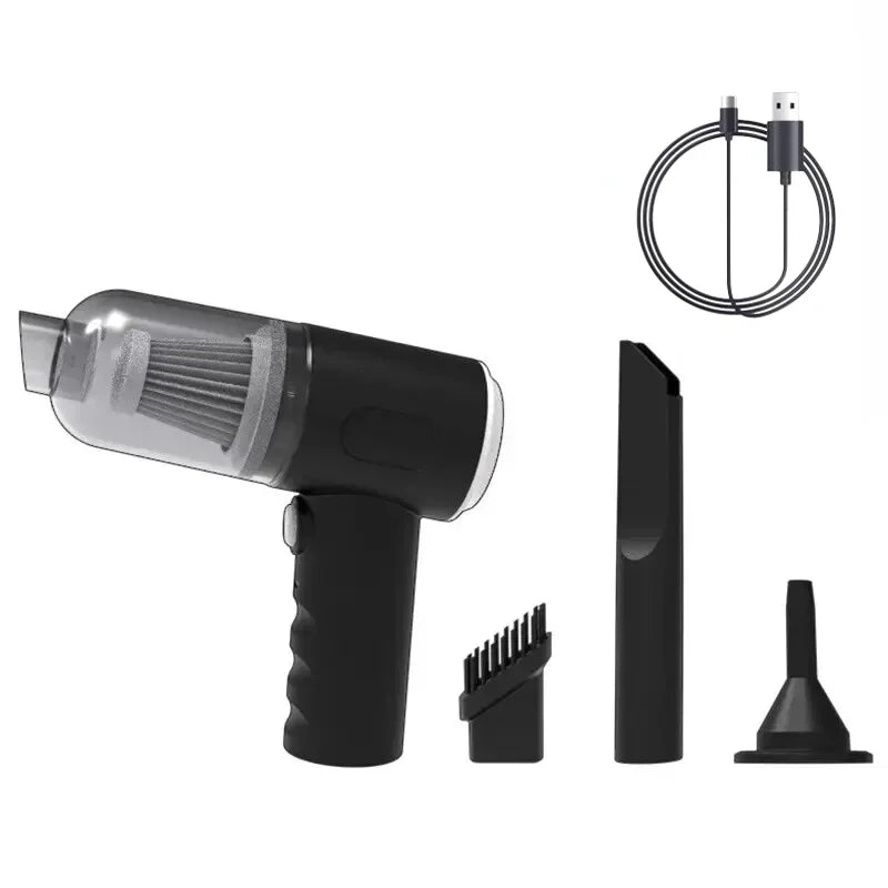 9000Pa Wireless Car Vacuum Cleaner USB Charging 1200mAh Portable Cleaning Appliance Mini Wet and Dry Vacuum Cleaner Household Éditions Traditions & Modernité Inc. 186728132;20260629;17826914960UM62