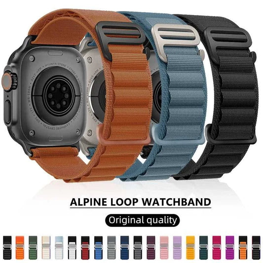 Alpine Strap For Apple Watch Band Ultra 2 3 Watchband 45mm 49mm 42mm 46mm 44mm 41mm 40mm Bracelet Iwatch Series 11 9 8 7 6 SE 10 Éditions Traditions & Modernité Inc. 186225957;20260617;1781706310Lj3PD