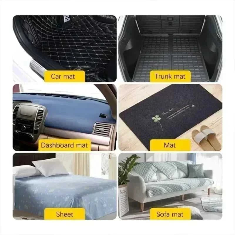 New Carpet Fixing Stickers Double Faced High Adhesive Car Carpet Fixed Patches Home Floor Foot Mats Anti Skid Grip Tapes Éditions Traditions & Modernité Inc. 185982545;20260611;1781193913Zuv4h