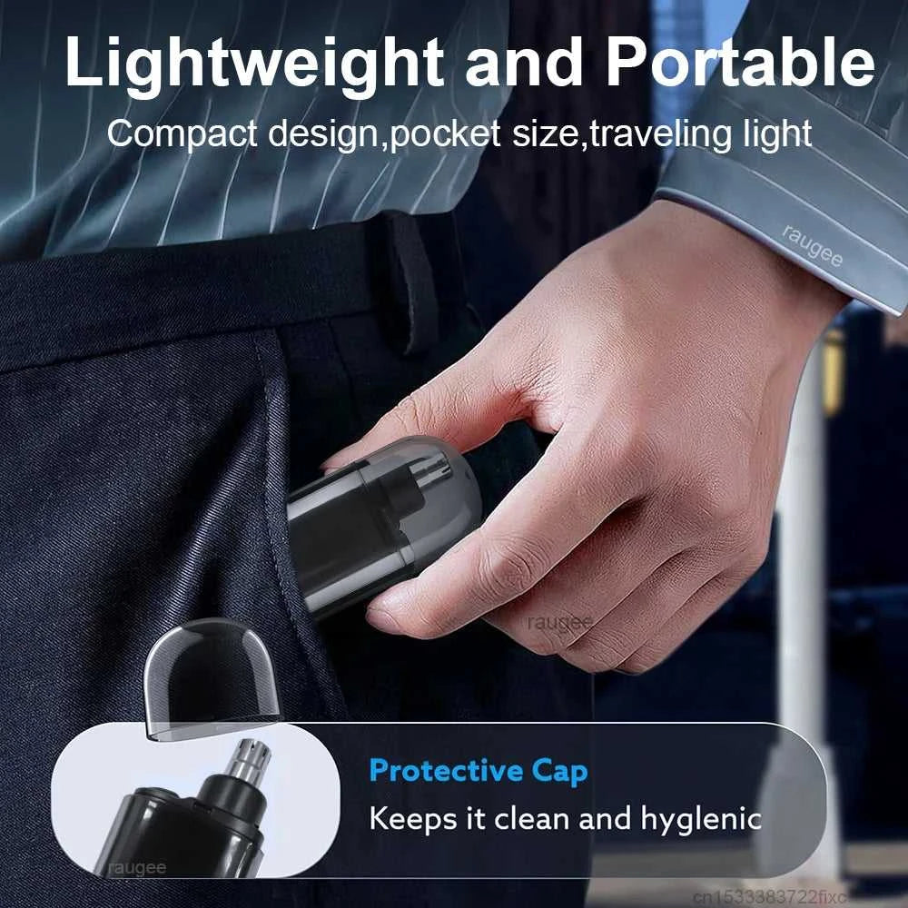 Nose Hair Trimmer Rechargeable Electric Nose Hair Remover Men Eyebrow Hair Shaving Razor Mini Pocket Portable Nose Hair Clipper Éditions Traditions & Modernité Inc. 185979929;20260611;1781193487Zadfc