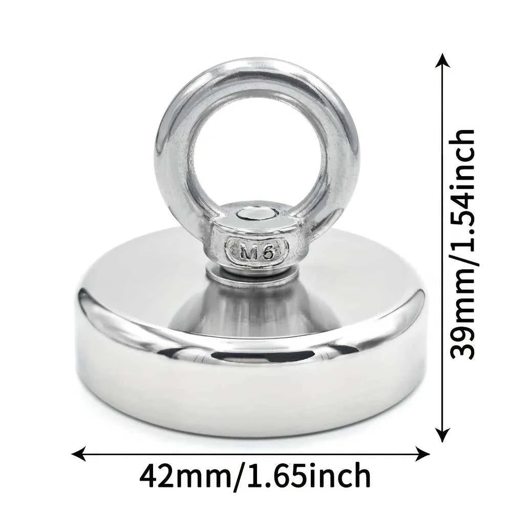 D16~D42mm Super Strong Neodymium Fishing Hook N52 Heavy Duty Rare Earth Neodymium with Countersunk Hole Eyebolt Salvage Magnetic Éditions Traditions & Modernité Inc. 186083959;20260613;1781386369yZ0Yi