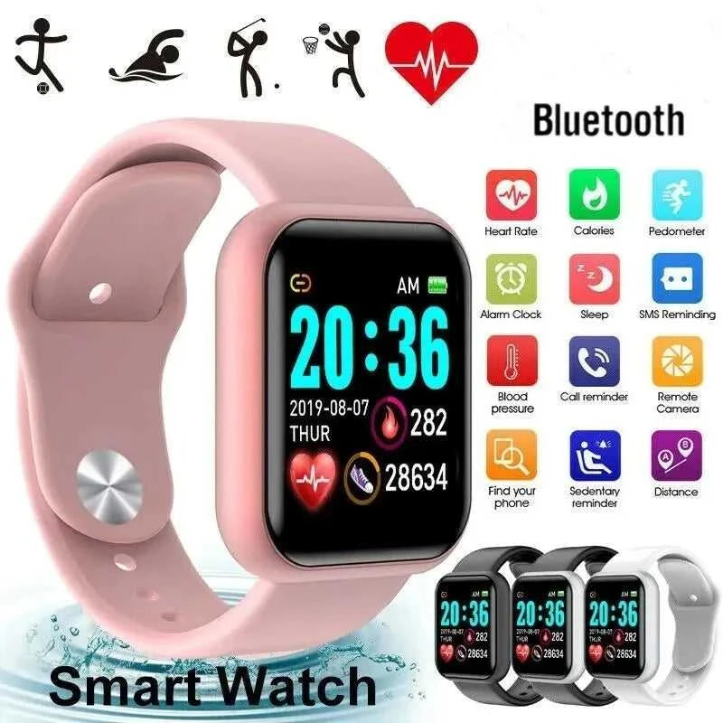Smart Watch For Women Men Wristwatch Bluetooth Connected Phone Player Music Fitness Sport Bracelet Sleep Monitor Digital Watches Éditions Traditions & Modernité Inc. 186727366;20260628;1782690230CkpUo