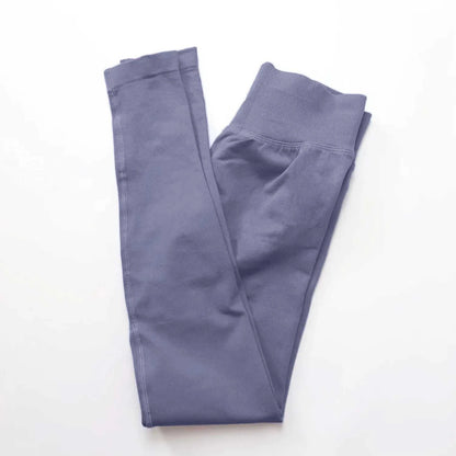 NCLAGEN Impact Leggings Women Seamless Sports Yoga Pants Low Ribbed Band Gym clothes Fitness Workout wear Scrunch Bum Tights Éditions Traditions & Modernité Inc. 185981238;20260611;1781193834HDYVe