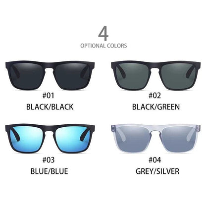 Fashion Square Vintage Polarized Sunglasses Men Women Retro Driving Fishing Sun Glasses UV400 Eyewear