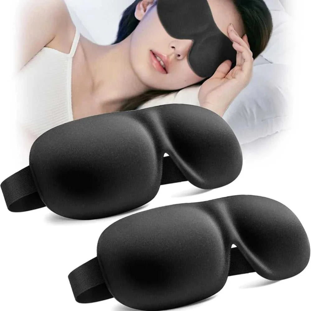 3D Sleep Mask Blindfold Sleeping Aid Soft Memory Foam Eye mask for Sleeping Travel Blockout Light Slaapmasker Eye Cover Éditions Traditions & Modernité Inc. 186728061;20260628;17826910237aWW3