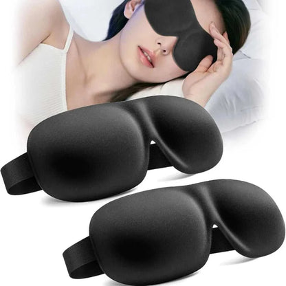 3D Sleep Mask Blindfold Sleeping Aid Soft Memory Foam Eye mask for Sleeping Travel Blockout Light Slaapmasker Eye Cover Éditions Traditions & Modernité Inc. 186728061;20260628;17826910237aWW3