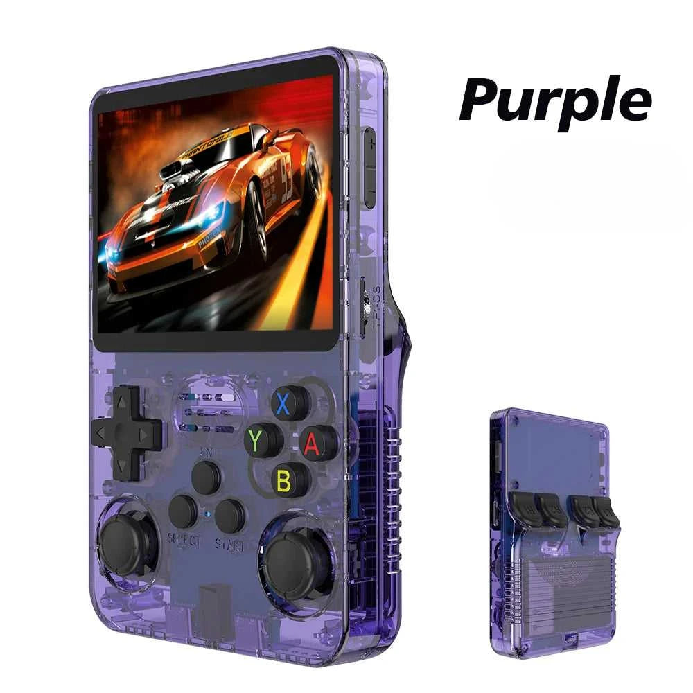 R36S Retro Handheld Game Console 3.5 Inch Portable Player Éditions Traditions & Modernité Inc. 14:10#Black;200000828:201589809#128G(20K Games);200007763:201336106