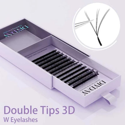 DIYDAY W Shape Eyelashes Extensions W Shaped Bloom 3d 4d 5d 6d 7d 8d Eye Lashes Natural Soft Premade Fan Lash Extensions Éditions Traditions & Modernité Inc. 185980201;20260611;1781193586xeVsM