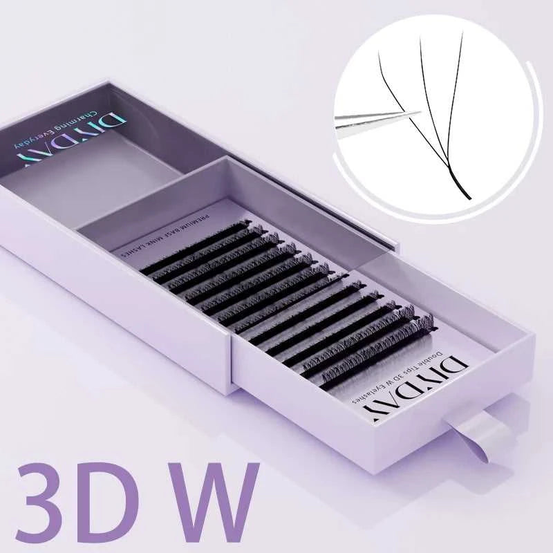 DIYDAY W Shape Eyelashes Extensions W Shaped Bloom 3d 4d 5d 6d 7d 8d Eye Lashes Natural Soft Premade Fan Lash Extensions Éditions Traditions & Modernité Inc. 185980201;20260611;1781193586xeVsM