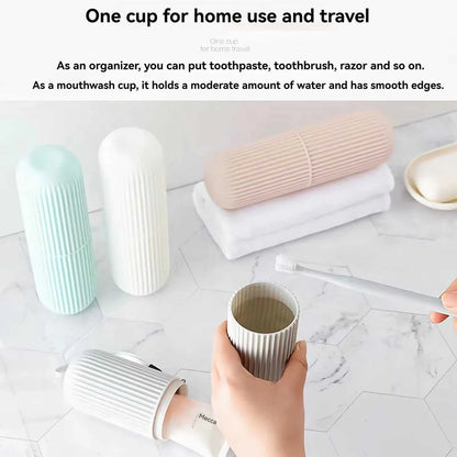 Portable Toothpaste Toothbrush Protect Holder Case Travel Camping Storage Box Protect Toothbrush Toothpaste from Dirt and Damage Éditions Traditions & Modernité Inc. 185980085;20260611;17811935786ue6g