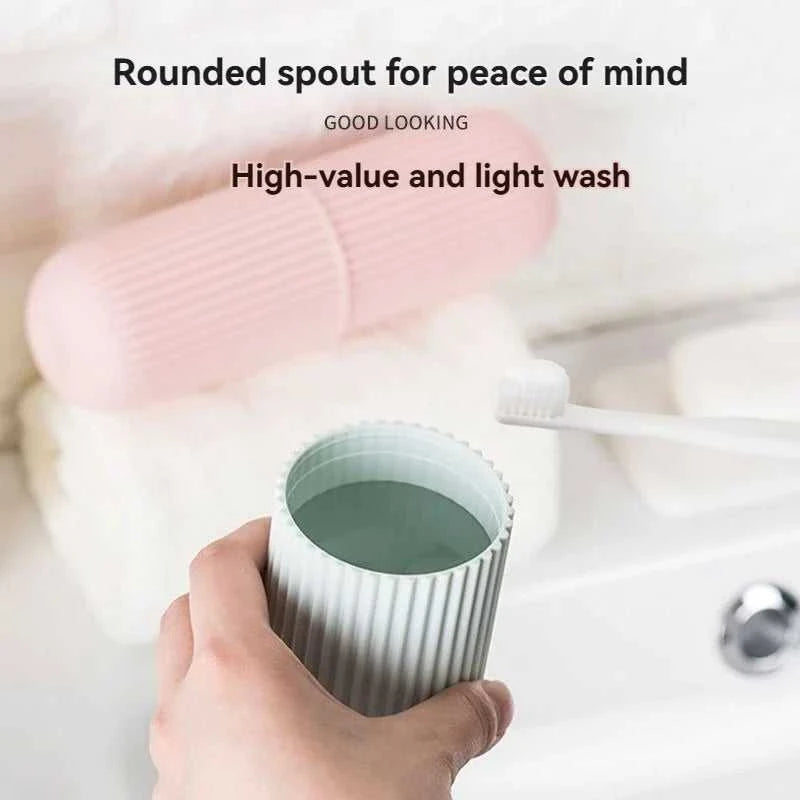 Portable Toothpaste Toothbrush Protect Holder Case Travel Camping Storage Box Protect Toothbrush Toothpaste from Dirt and Damage Éditions Traditions & Modernité Inc. 185980085;20260611;17811935786ue6g