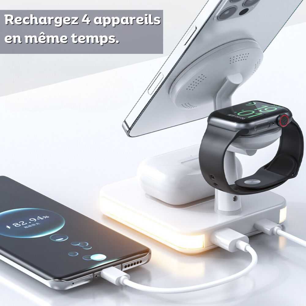 MagDock - Chargeur Sans Fil 3-en-1 Gadget Éditions Traditions & Modernité Inc. CJJT167563702BY