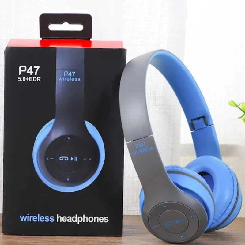 Handsfree Wireless Headphones Noise Canceling Headphone Earphone P47 headset Bluetooth Head Phone for iPhone Huawei Samsung S22 Éditions Traditions & Modernité Inc. 186083289;20260613;1781386267W9bhb