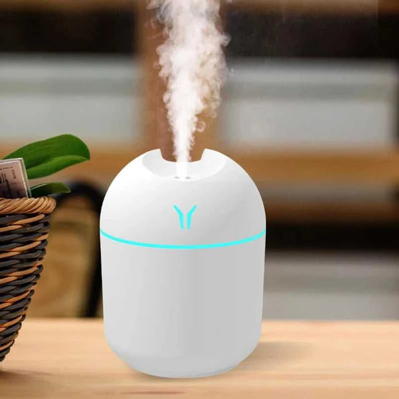250ML USB Mini Air Humidifier Aroma Essential Oil Diffuser For Home Car Ultrasonic Mute Mist Maker Diffuser with LED Color Lamp Éditions Traditions & Modernité Inc. 185979138;20260611;17811928460a2oR