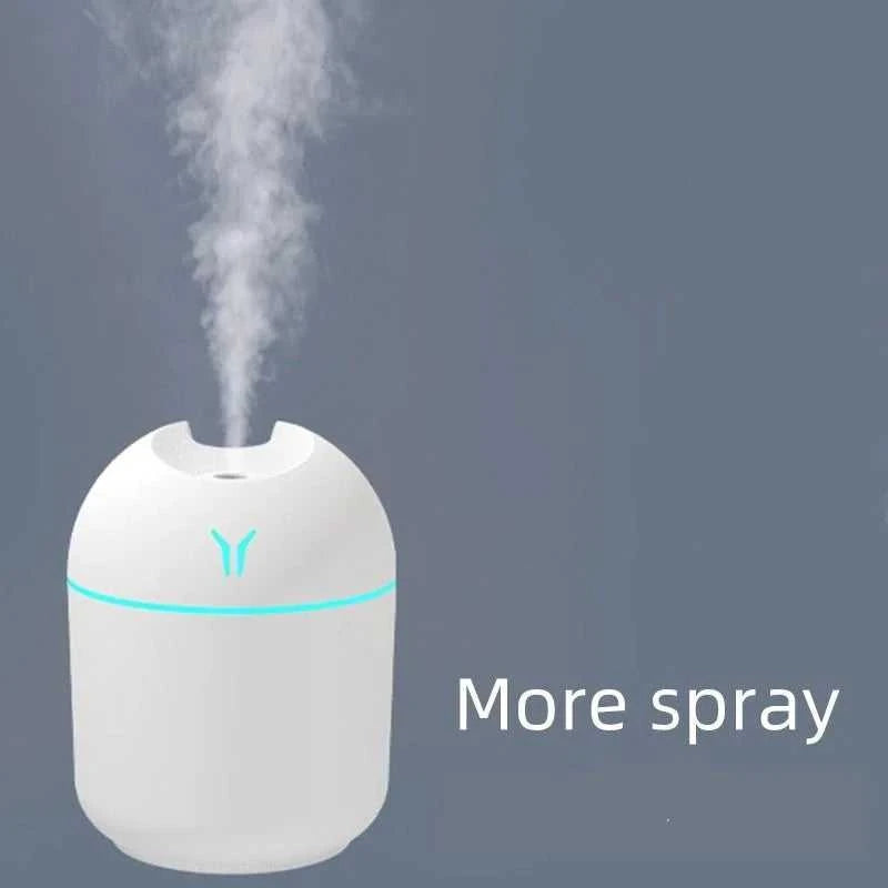 250ML USB Mini Air Humidifier Aroma Essential Oil Diffuser For Home Car Ultrasonic Mute Mist Maker Diffuser with LED Color Lamp Éditions Traditions & Modernité Inc. 185979138;20260611;17811928460a2oR