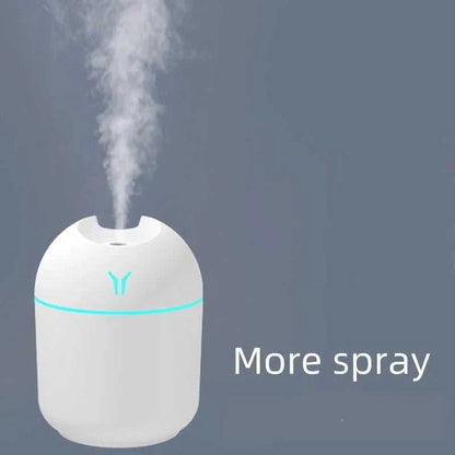 250ML USB Mini Air Humidifier Aroma Essential Oil Diffuser For Home Car Ultrasonic Mute Mist Maker Diffuser with LED Color Lamp Éditions Traditions & Modernité Inc. 185979138;20260611;17811928460a2oR