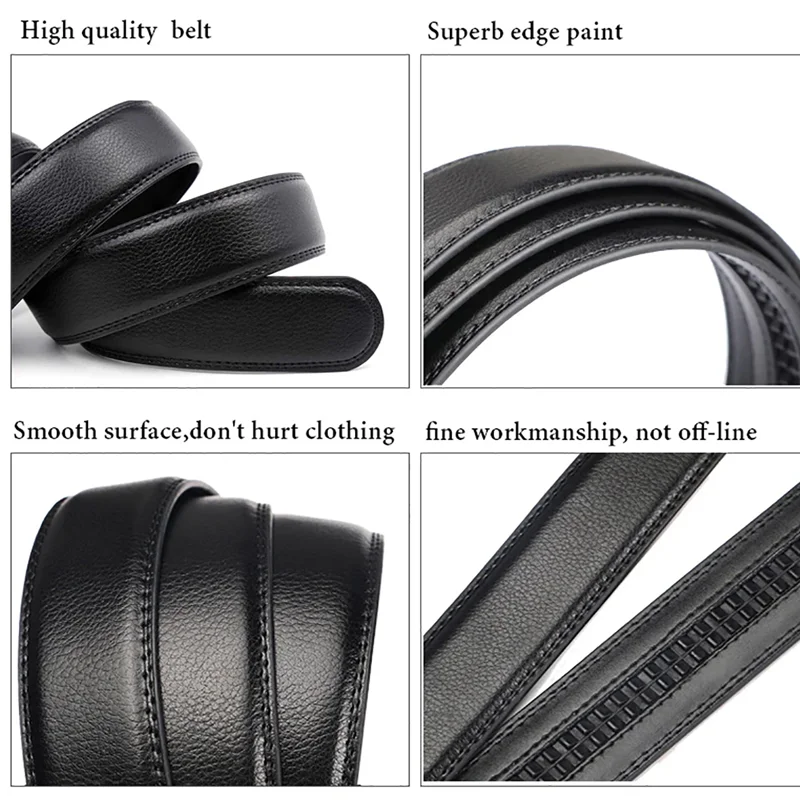 Men's High-Quality Belt 110cm 120cm 130cm Luxury Belt, Black Men's Automatic Buckle Jeans Men's Belt Suit Belt Éditions Traditions & Modernité Inc. 186728099;20260629;17826912917fgxc