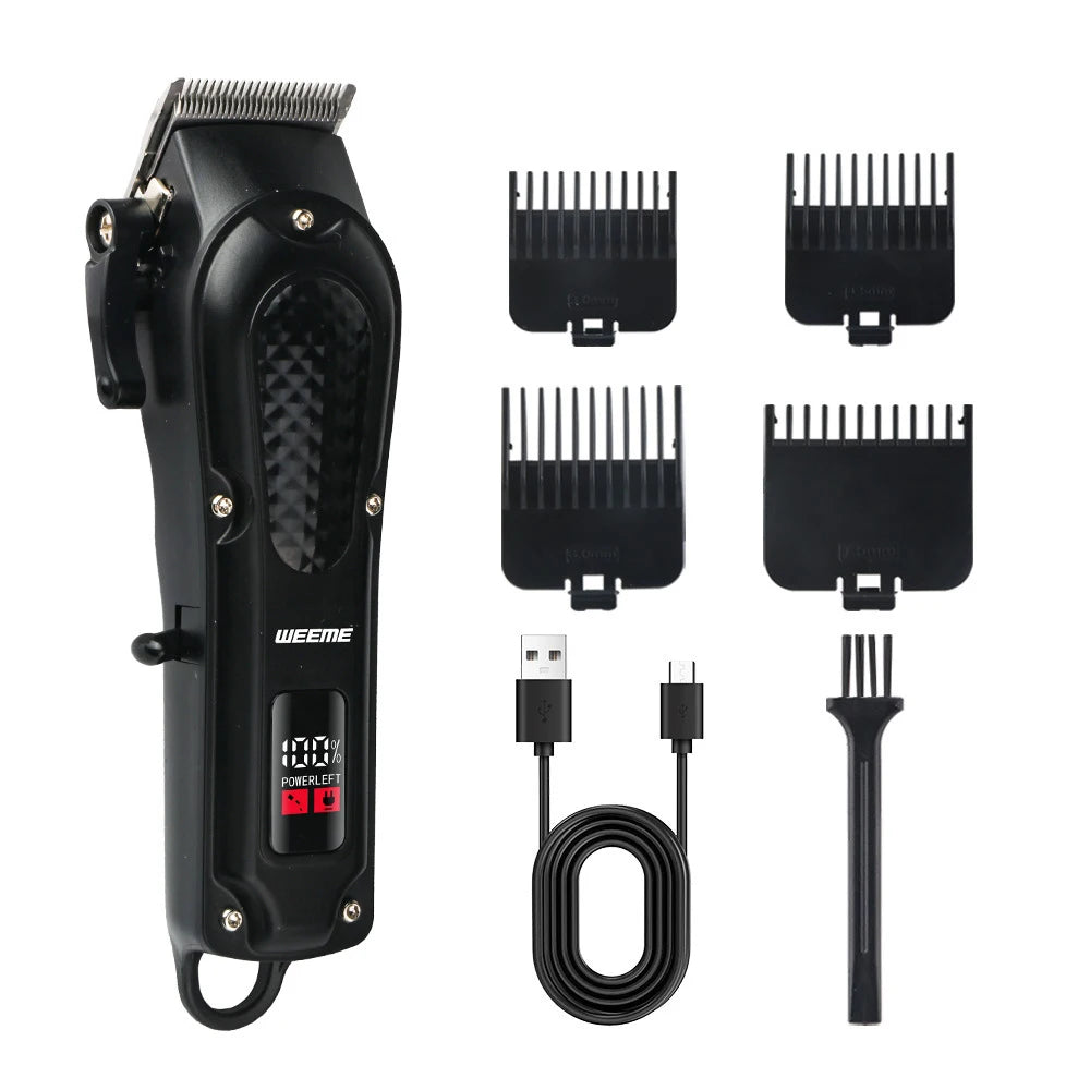T9 Vintage Men's Electric Hair Clipper Beard Trimmer/Rechargeable Hair Cutting Machine With Nose Hair Trimmer Kit Boyfriend Gift Éditions Traditions & Modernité Inc. 186728141;20260629;1782691575zZ2px