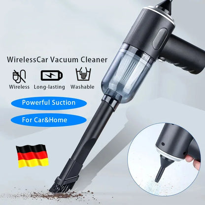 9000Pa Wireless Car Vacuum Cleaner USB Charging 1200mAh Portable Cleaning Appliance Mini Wet and Dry Vacuum Cleaner Household Éditions Traditions & Modernité Inc. 186728132;20260629;17826914960UM62