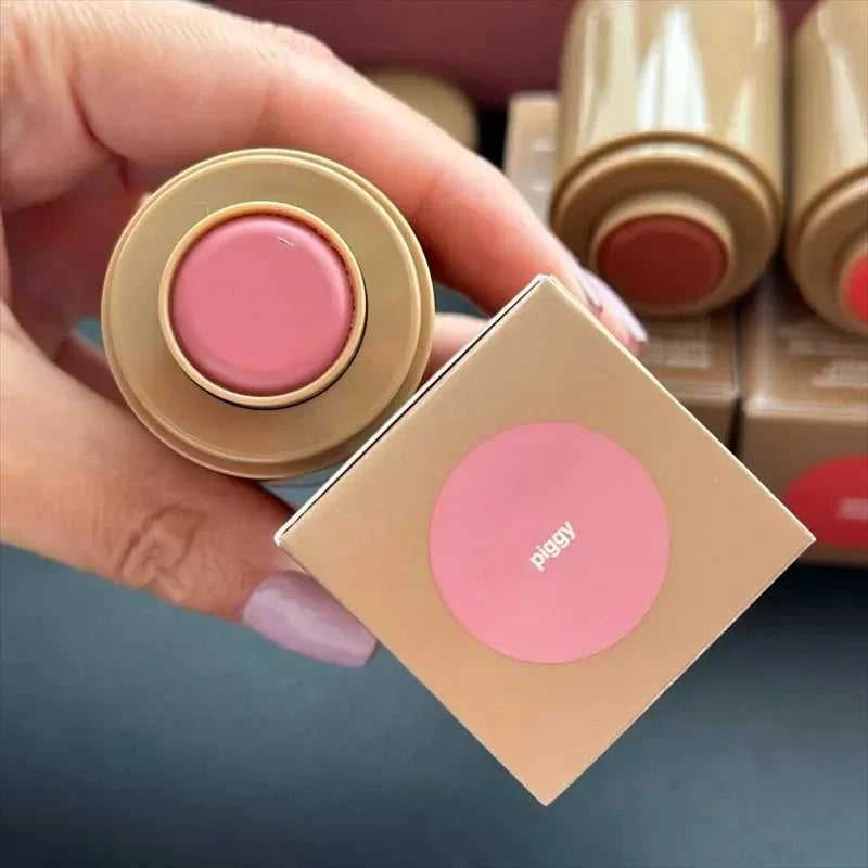 Rhod Pocket Blush LIP Stick Lip And Cheek Hydrating Stick Natural Rouge Powder Blush Cream Lipstick Cheek Easy To Apply Color Éditions Traditions & Modernité Inc. 200001176:200006154#plum
