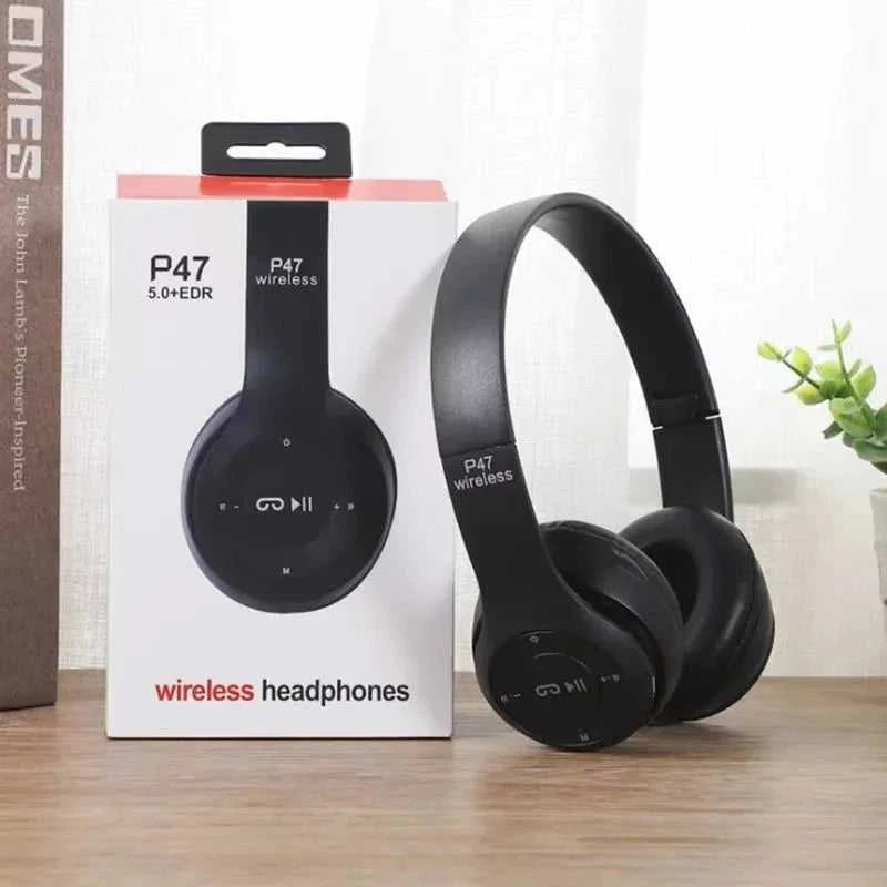 Handsfree Wireless Headphones Noise Canceling Headphone Earphone P47 headset Bluetooth Head Phone for iPhone Huawei Samsung S22 Éditions Traditions & Modernité Inc. 186083289;20260613;1781386267W9bhb