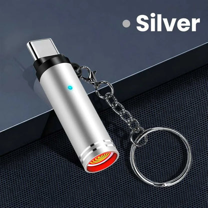 Mini Type C Mobile Phone Cigarette Lighter Air Blowing Cigarette Lighter Outdoor Safety USB C Lighter Adapter For iPhone 17 Pro Éditions Traditions & Modernité Inc. 185980467;20260611;178119363355qYQ