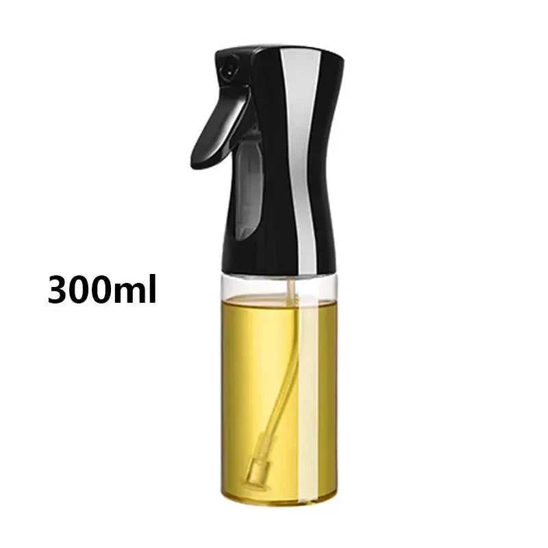 200/300/500mlOil Spray Plastic Household Kitchen Oil Spray Bottle Or Oil Brush Nebulizing Mist Filling Cooking Dual Use BBQ Éditions Traditions & Modernité Inc. 14:200002130#2pcs-300ml white