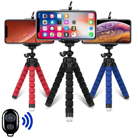 Tripods Tripod For Phone Mobile Camera Holder Clip Smartphone Monopod Tripe Stand Octopus Mini Tripod Stativ For Phone Éditions Traditions & Modernité Inc. 185979261;20260611;178119295075ma4