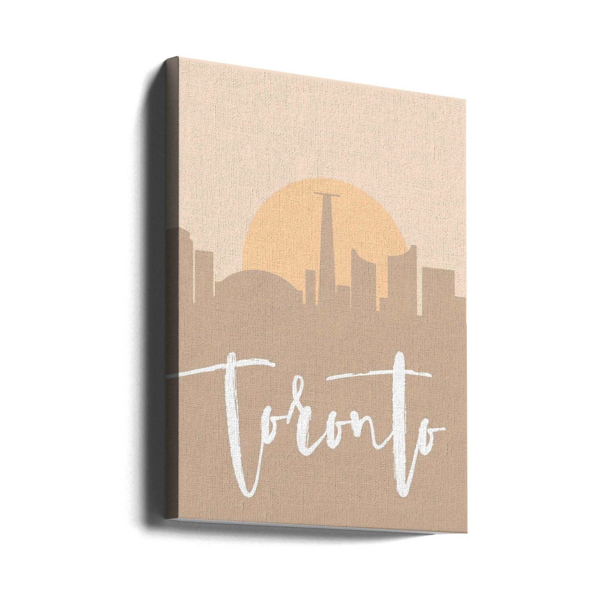 Wall art Skyline Earth Tone 2 89 canvas Éditions Traditions & Modernité Inc. 2678575-2436