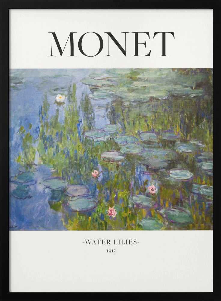 Water Lilies 1915 Monet canvas Éditions Traditions & Modernité Inc. 2466447-2436